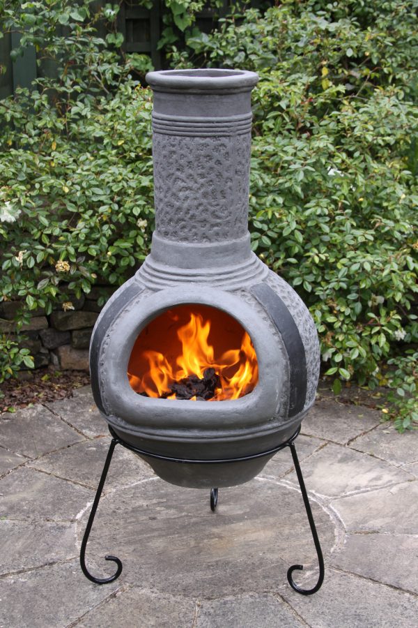 Extra-large Linea Mexican chimenea