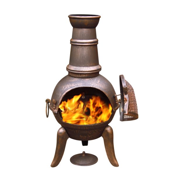 Granada steel & Cast-Iron chimenea