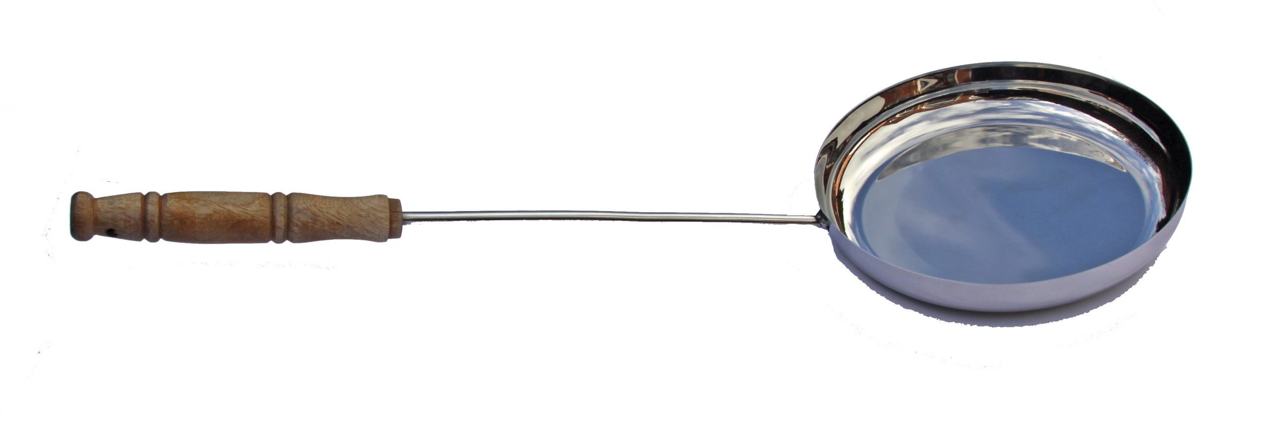 Stainless steel frying pan